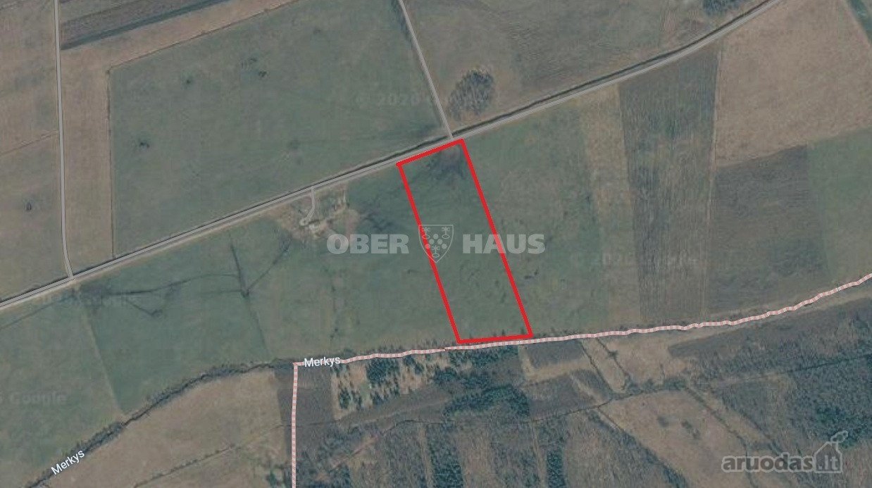 Parduodamas Žemės Sklypas Su Merkio Pakrante,
