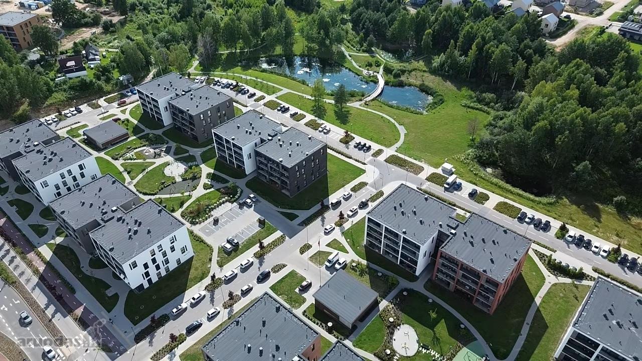 Išnuomojamas visiškai naujas butas projekte