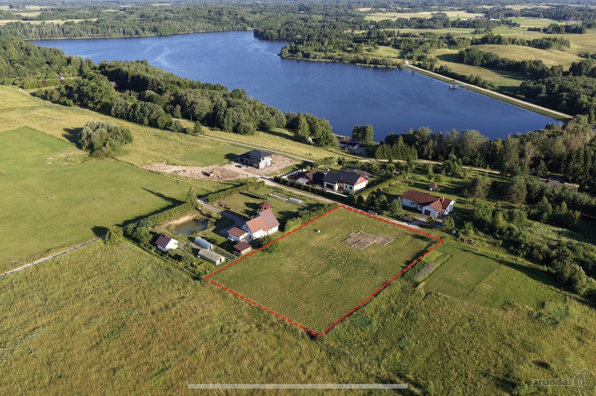 Parduodamas Sklypas Prie Nemeikščių Tvenkinio