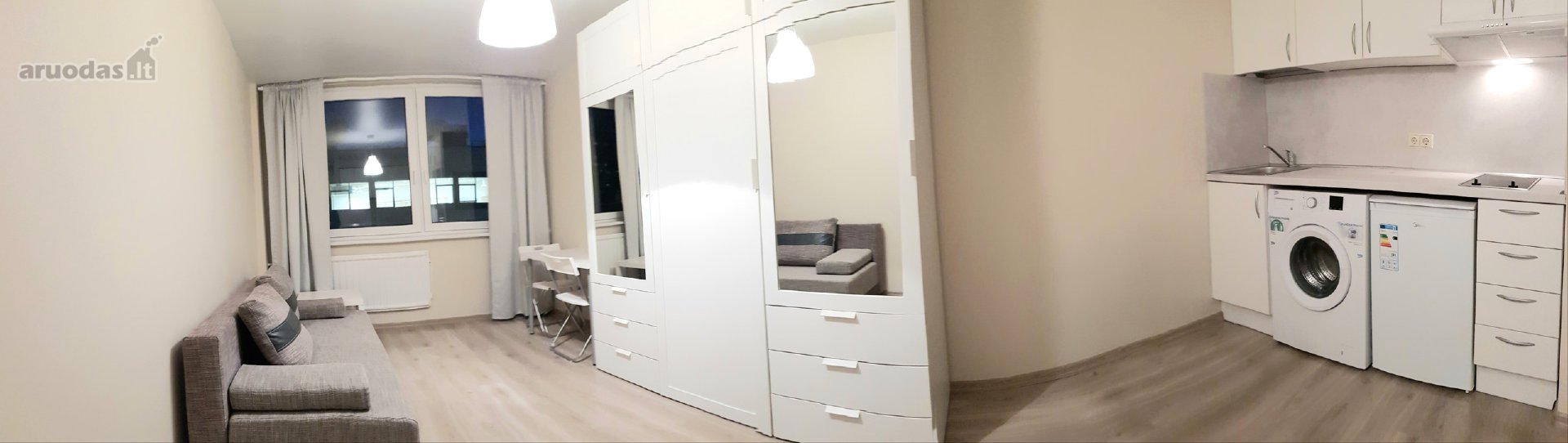 Nuomojamas pilnai įrengtas vieno kambario