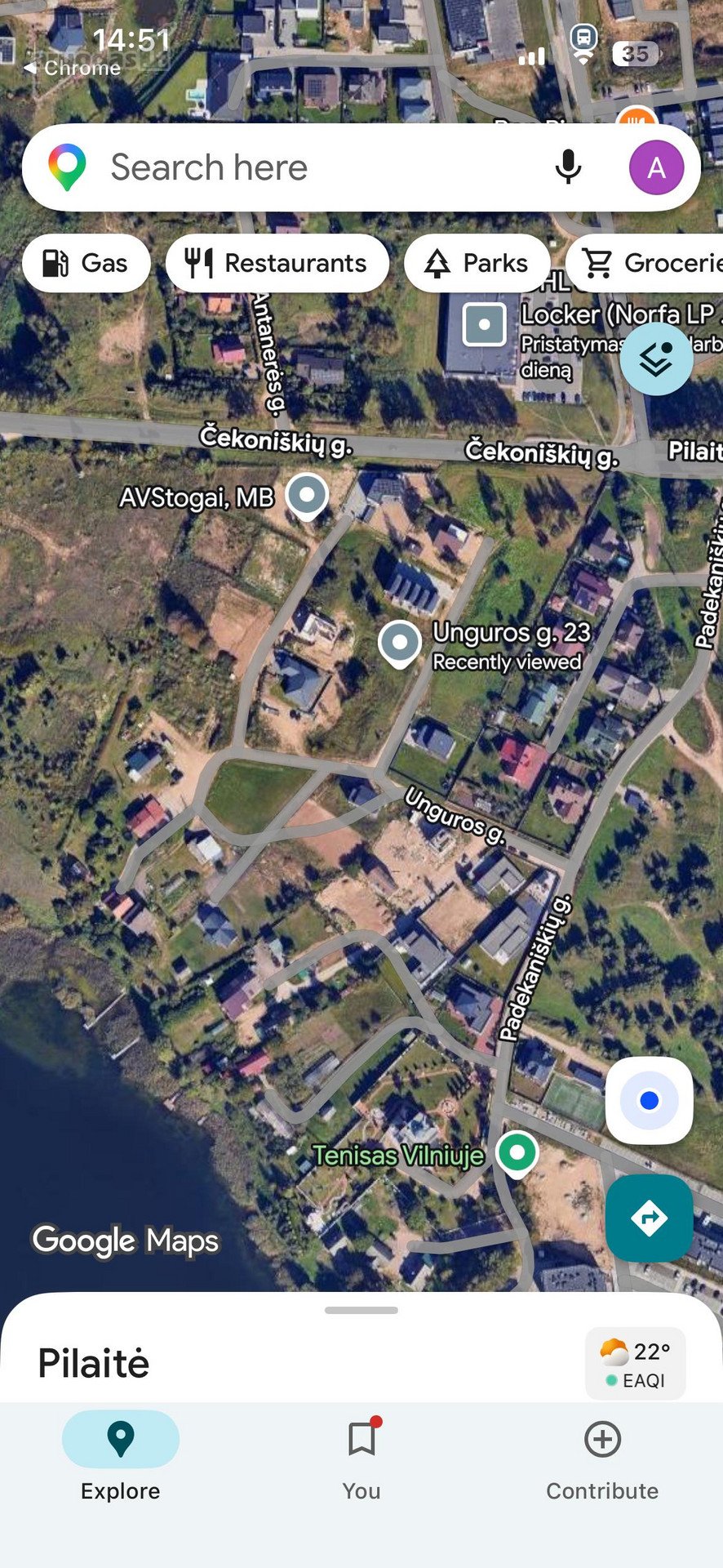 Parduodami greta du sklypai Unguros g.23 ir