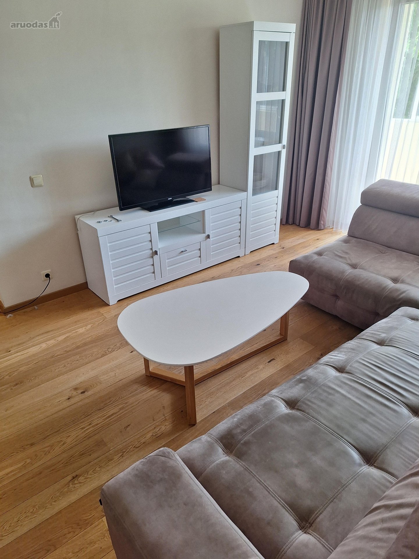 Išnuomojamas tvarkingas 3 kambarių butas