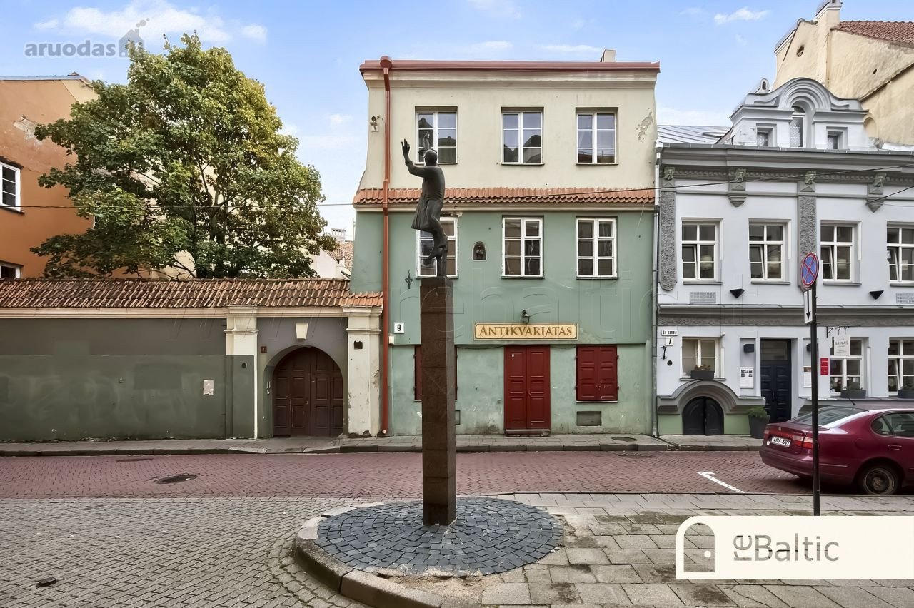 Erdvus trijų kambarių butas su vaizdais į Šv.