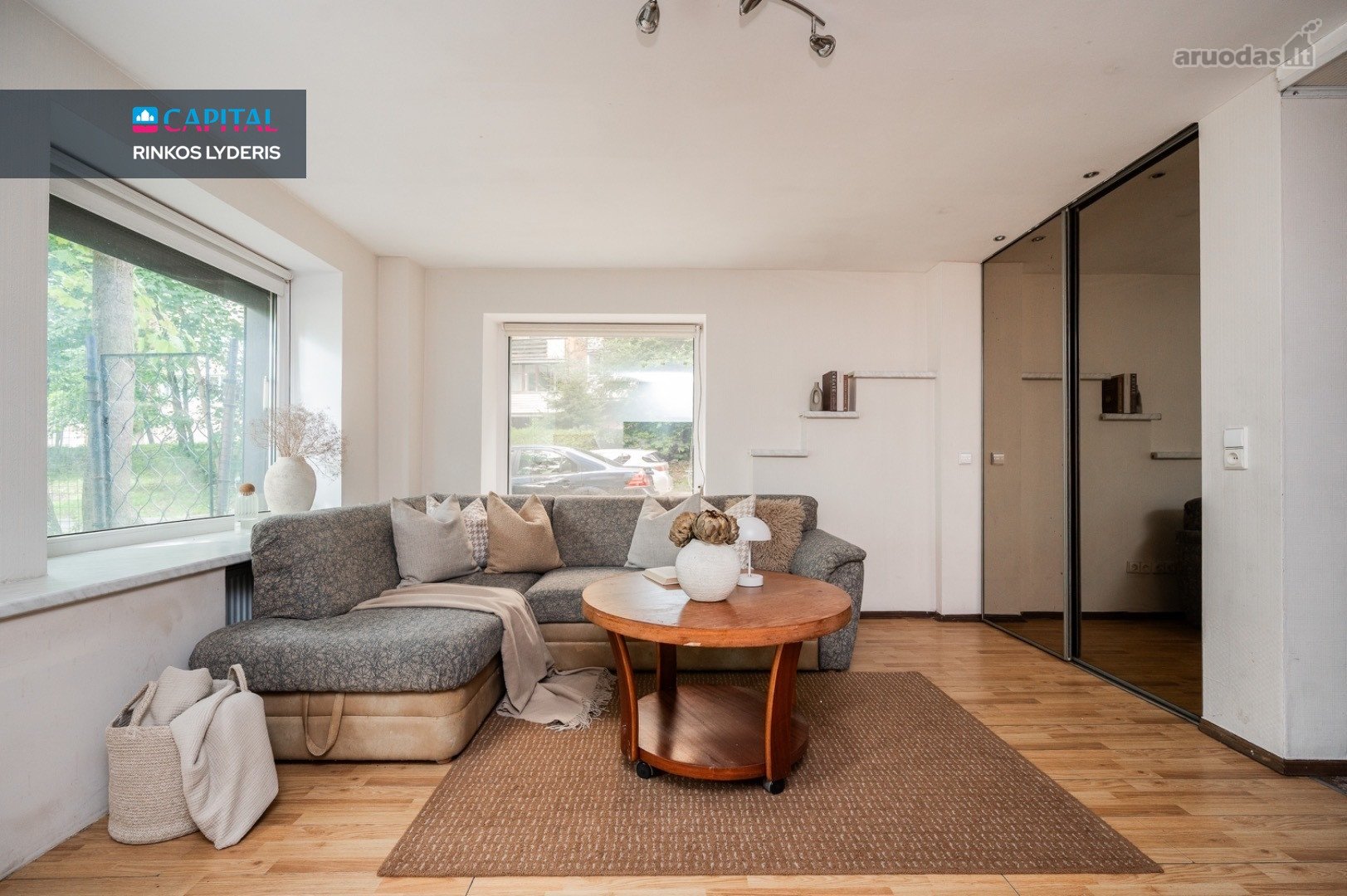 Erdvus 55,29 M² 2 Kambarių Butas Patogioje