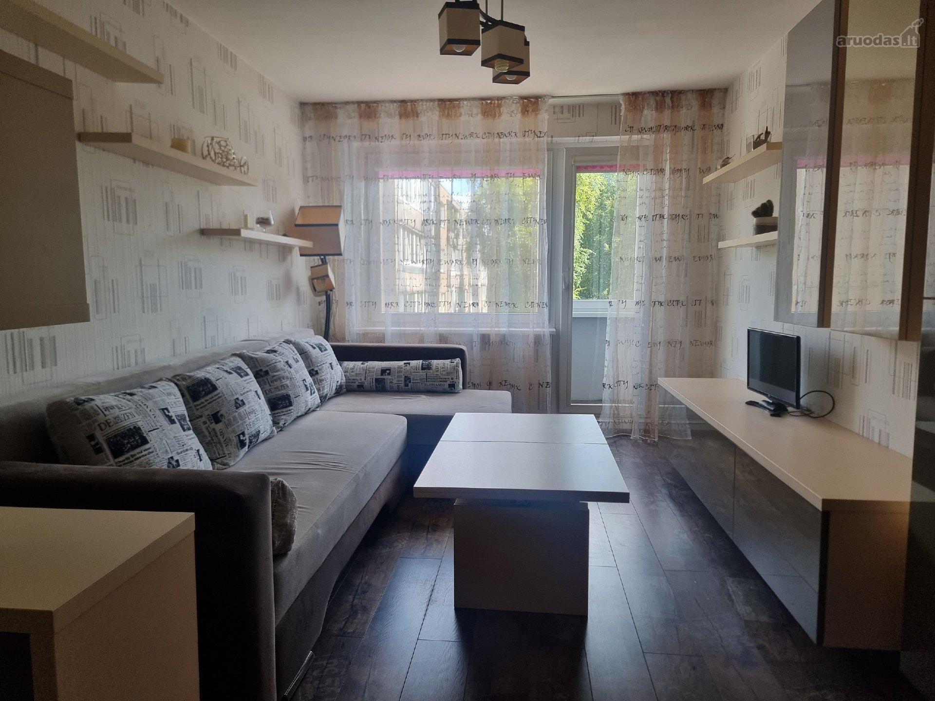 Nuomojamas Tvarkingas 3 Kambarių Butas