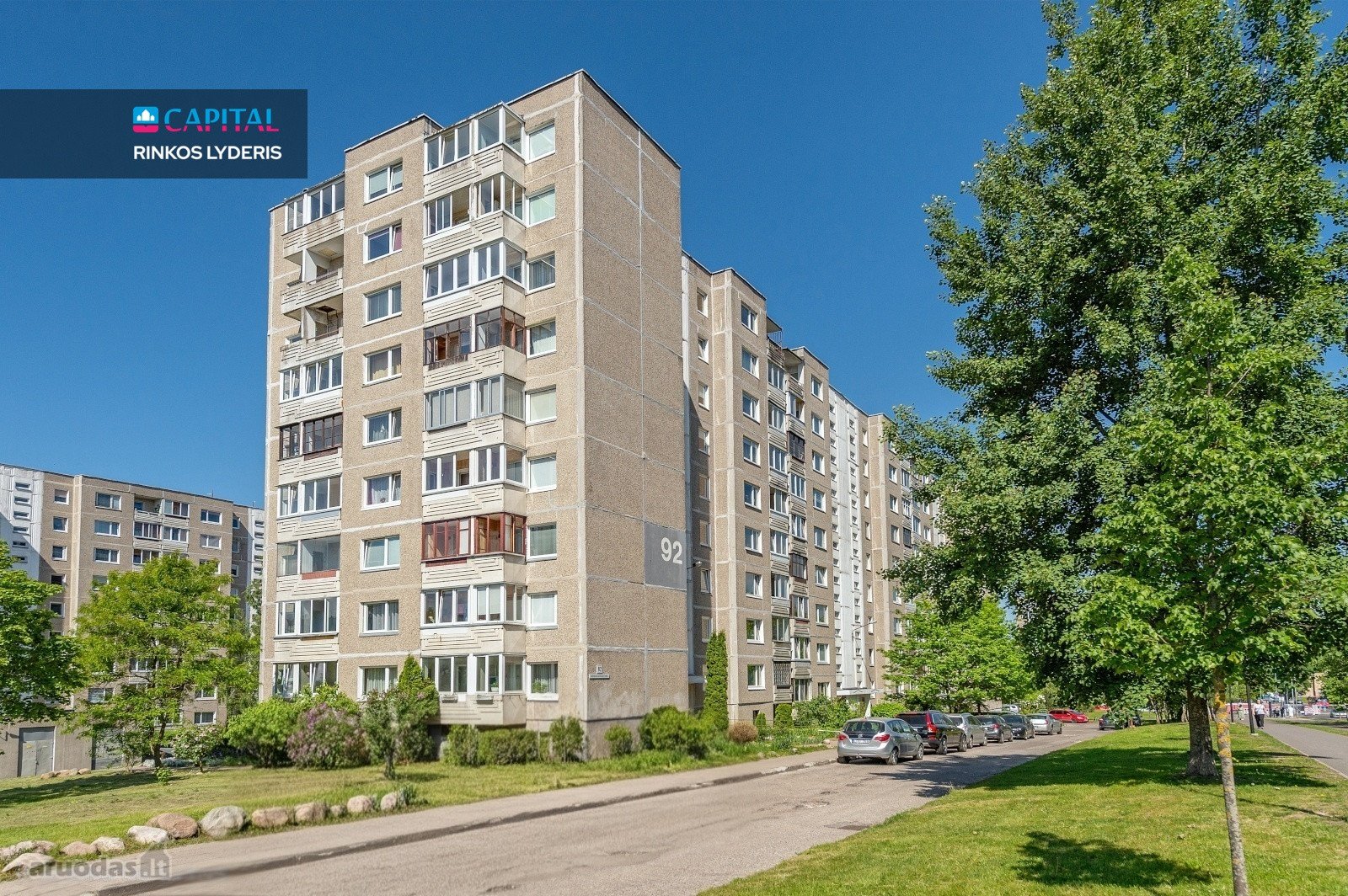 Parduodamas Šviesus, Funkcionalus 3 Kambarių