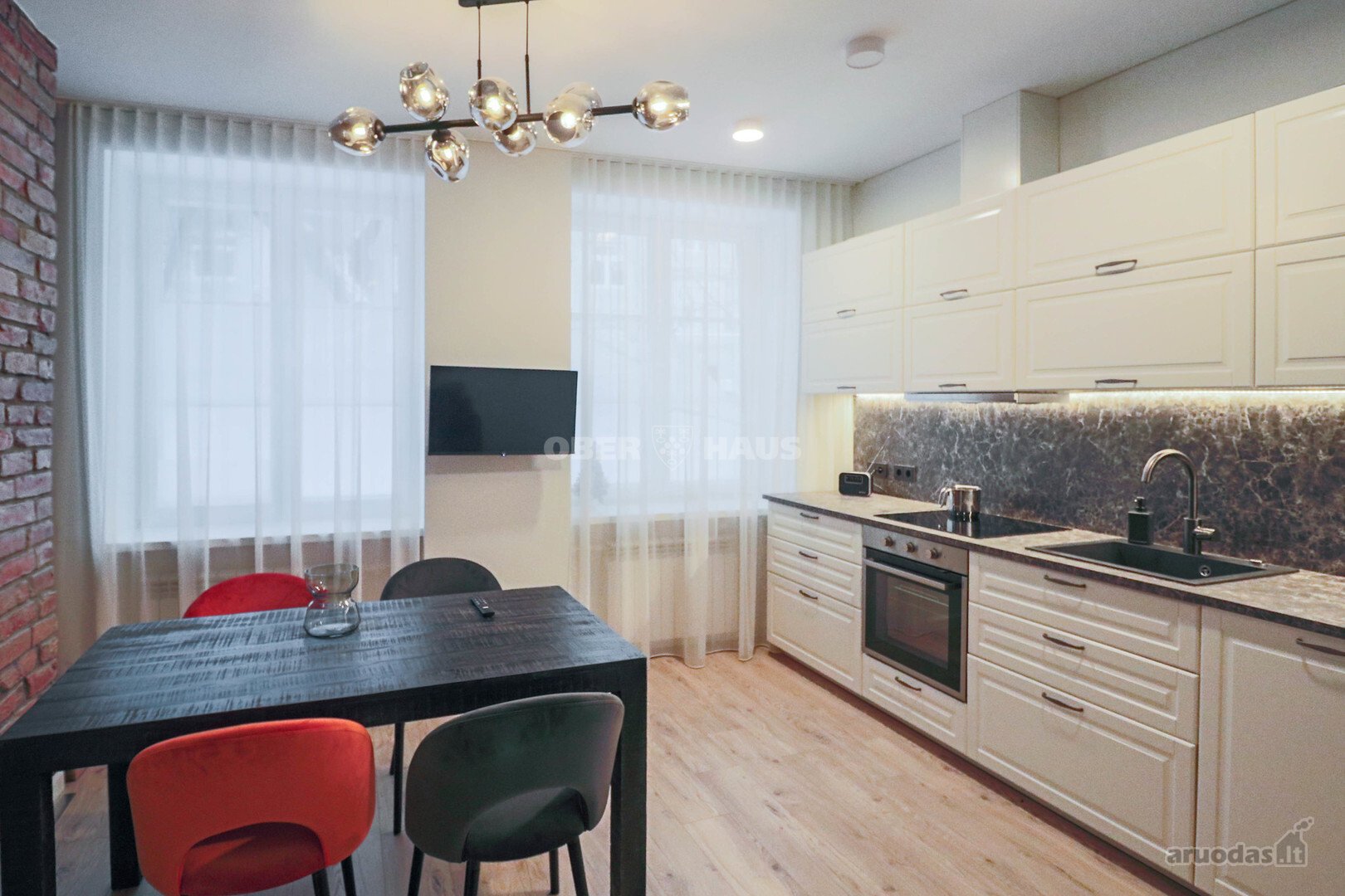 Išnuomojamas 3 kambarių, 50 m² butas