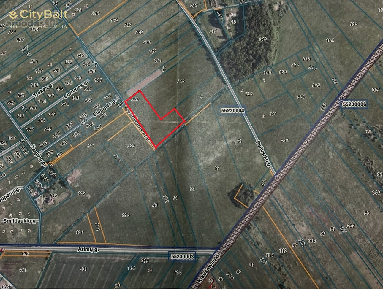 Parduodamas žemės sklypas Klemiškės II km.