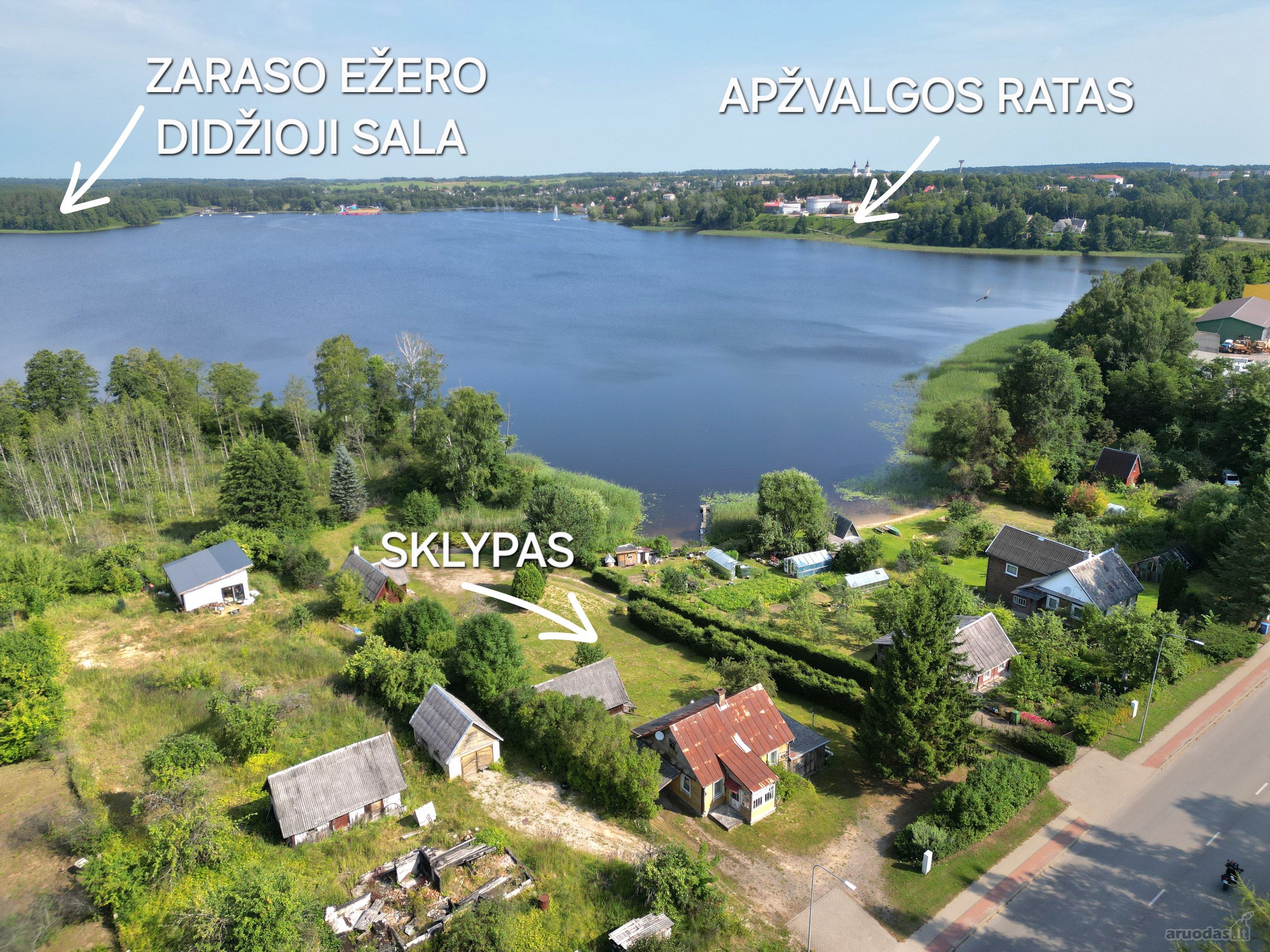 Parduodamas Namų Valdos Sklypas Ant Zaraso