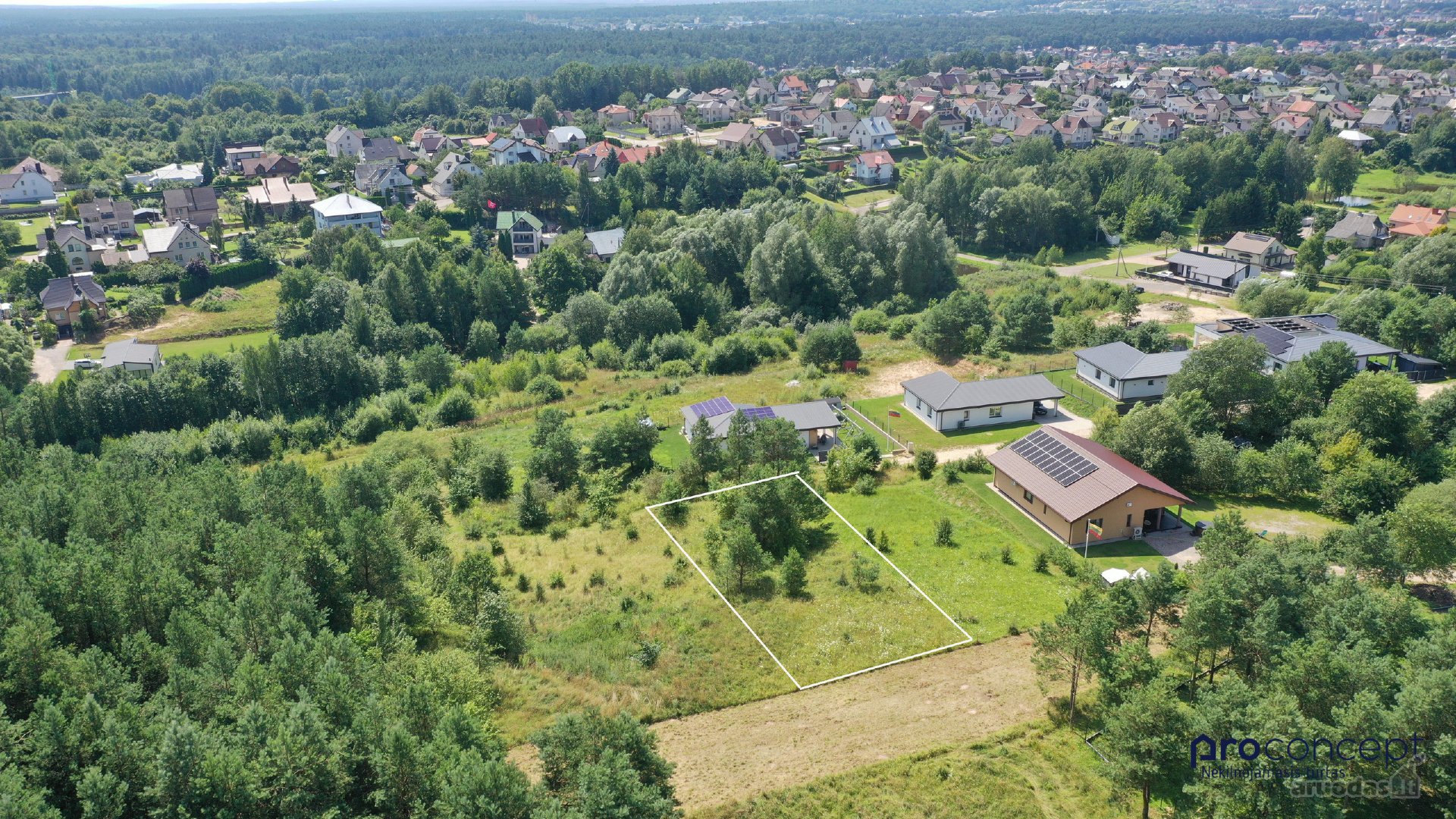Parduodamas 8,04 A Namų Valdos Sklypas