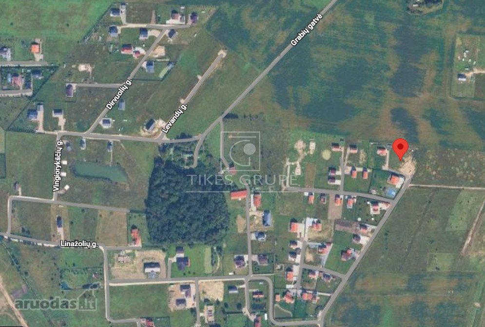 Parduodamas erdvus 22 arų namų valdos sklypas