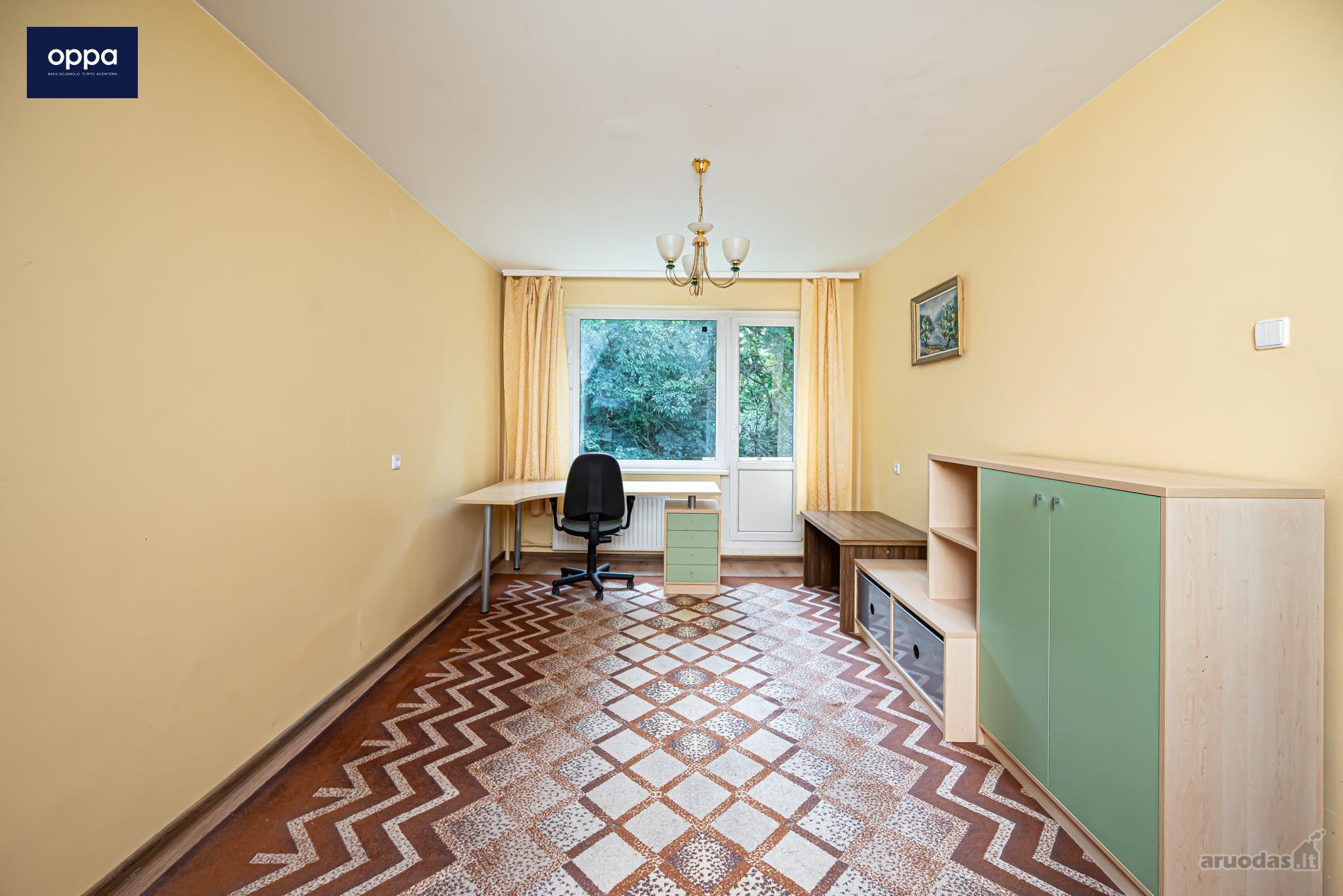 Nuomojamas šviesus ir tvarkingas 1 kambario