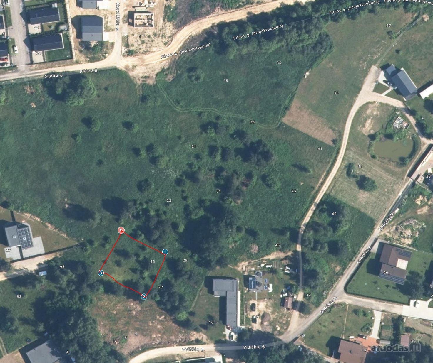 Parduodamas 8,14 A Namų Valdos Sklypas