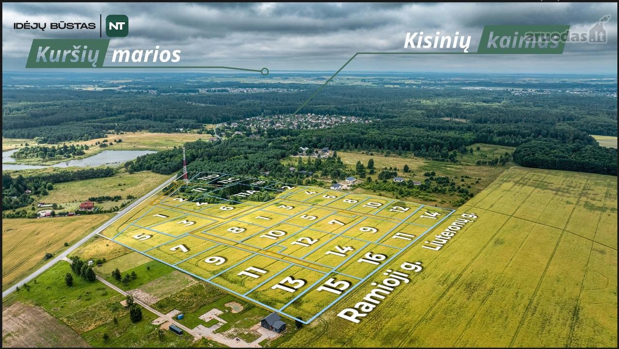 Parduodami Namų Valdos Sklypai Kisinių K.,