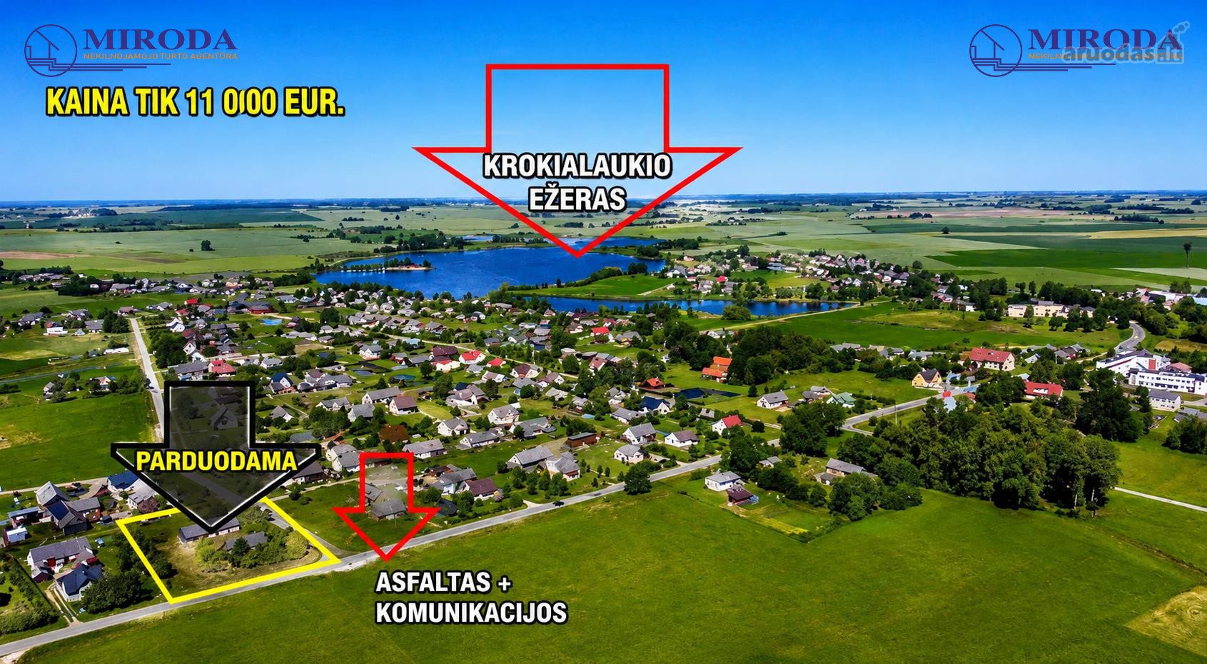 Gyvenamas namas, ūkio statiniai, vandentiekis