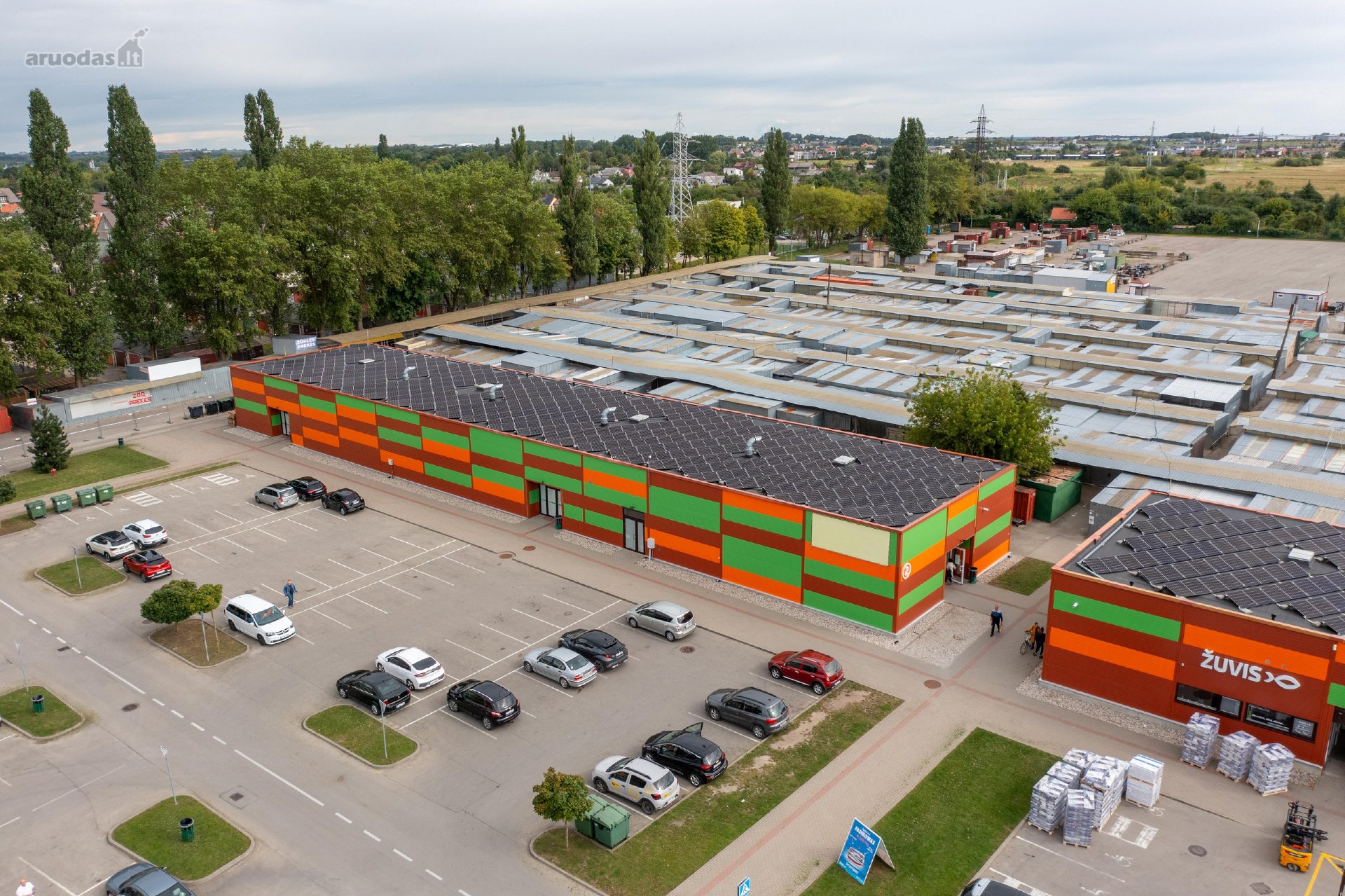 Išnuomojamas Atskiras 1070 Kv. M. Pastatas