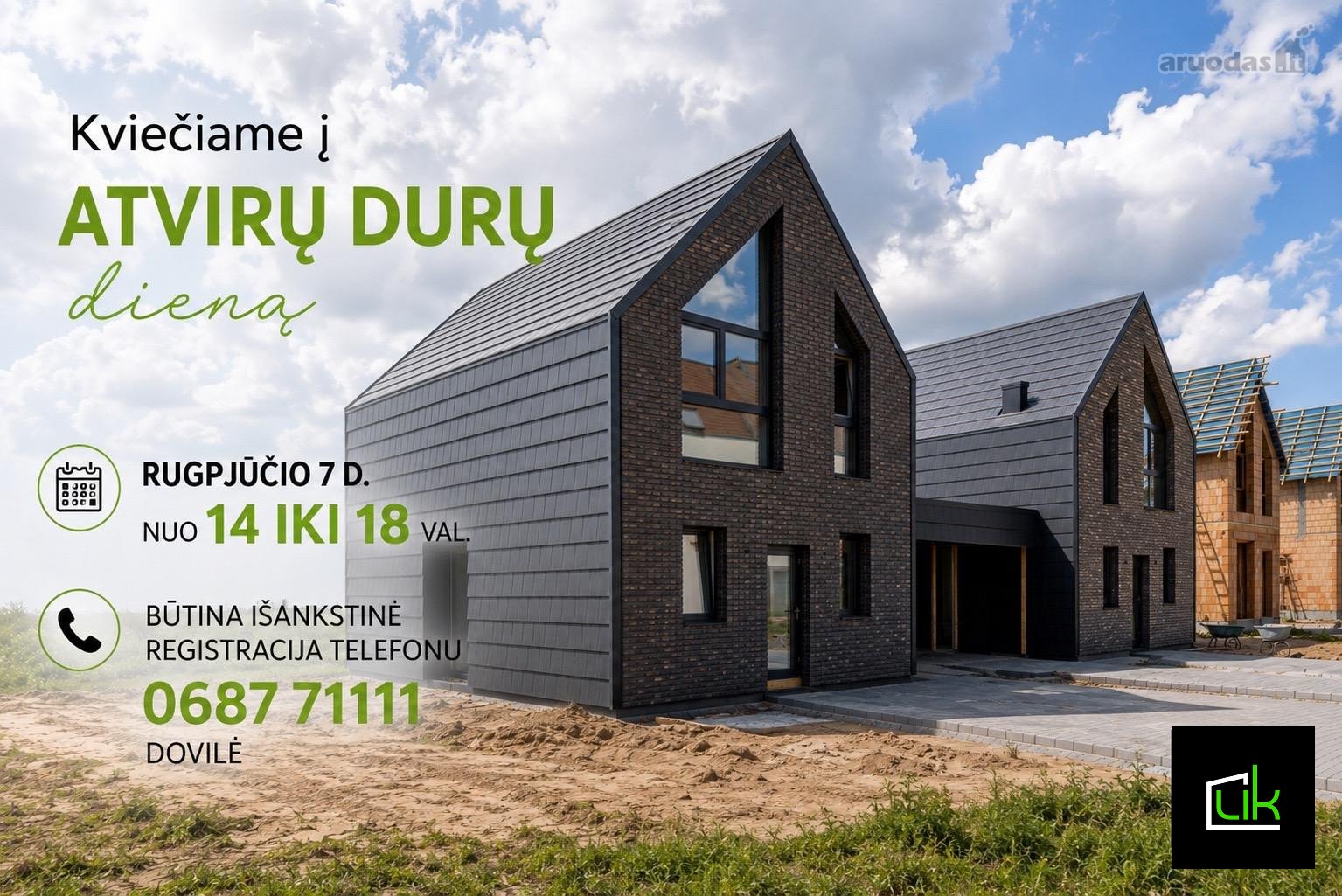 Kviečiu į atvirų durų dieną, kurios metu