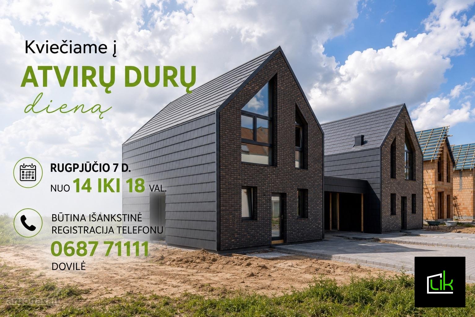Kviečiu į atvirų durų dieną, kurios metu
