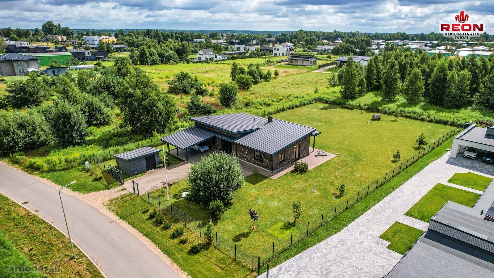 Modernus, Erdvus, Jaukus 167m² Namas