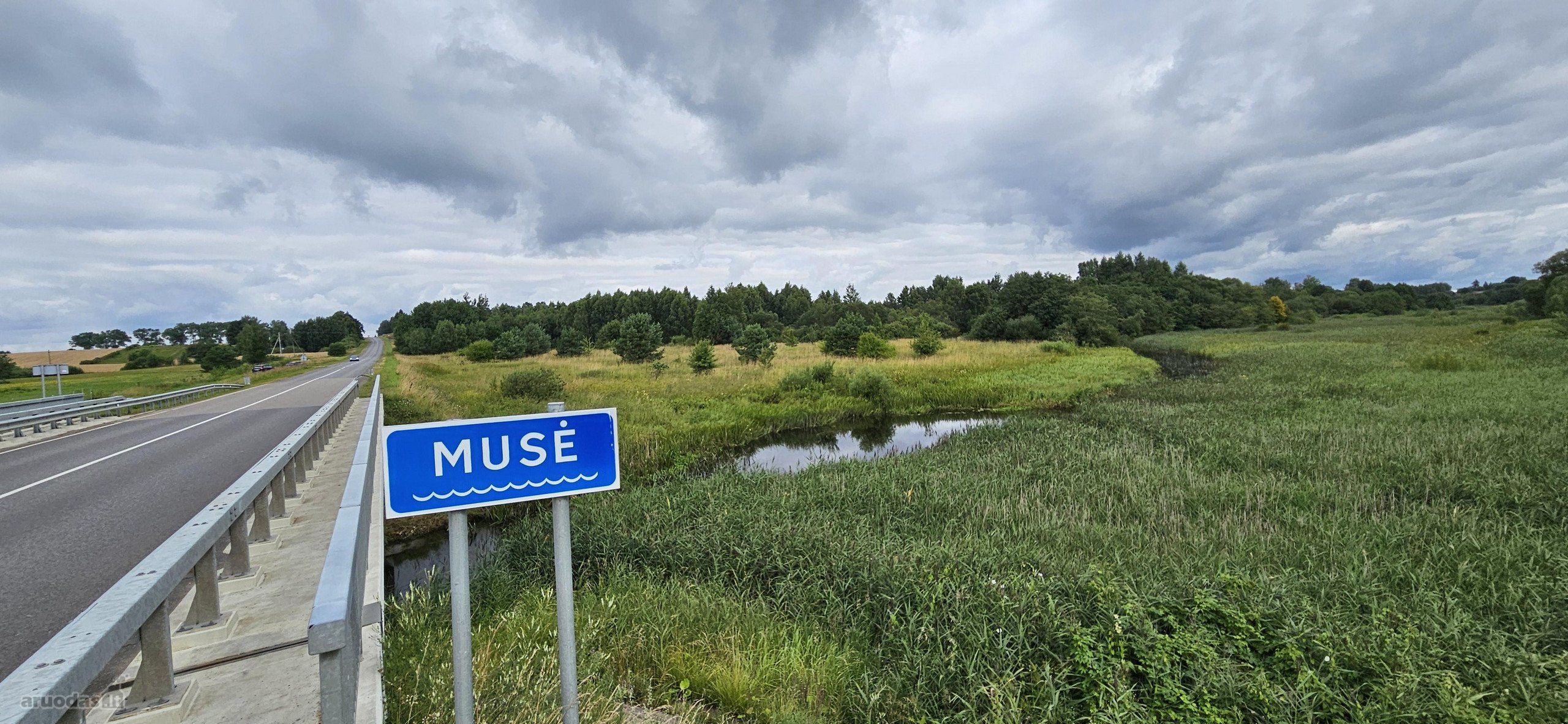 Parduodamas 1.24ha zemes ukio paskirties
