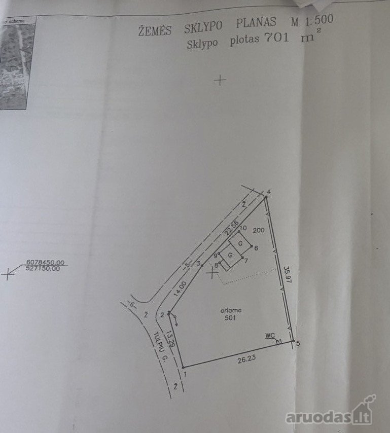 Parduodamas sodo namas su 7arų sklypu