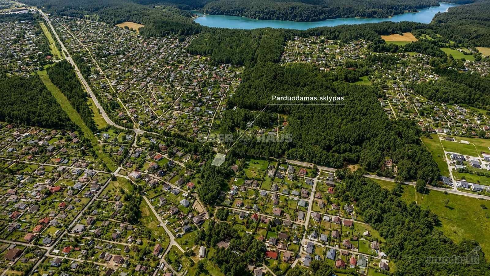 Išskirtinis 21 aro sklypas tarp Žaliųjų ežerų