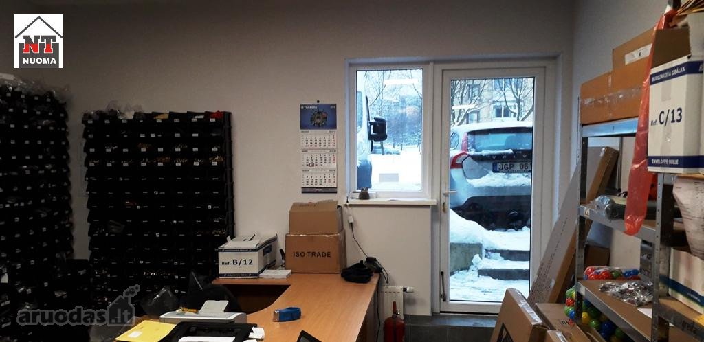 Išnuomojamos patalpos pirmame aukšte su