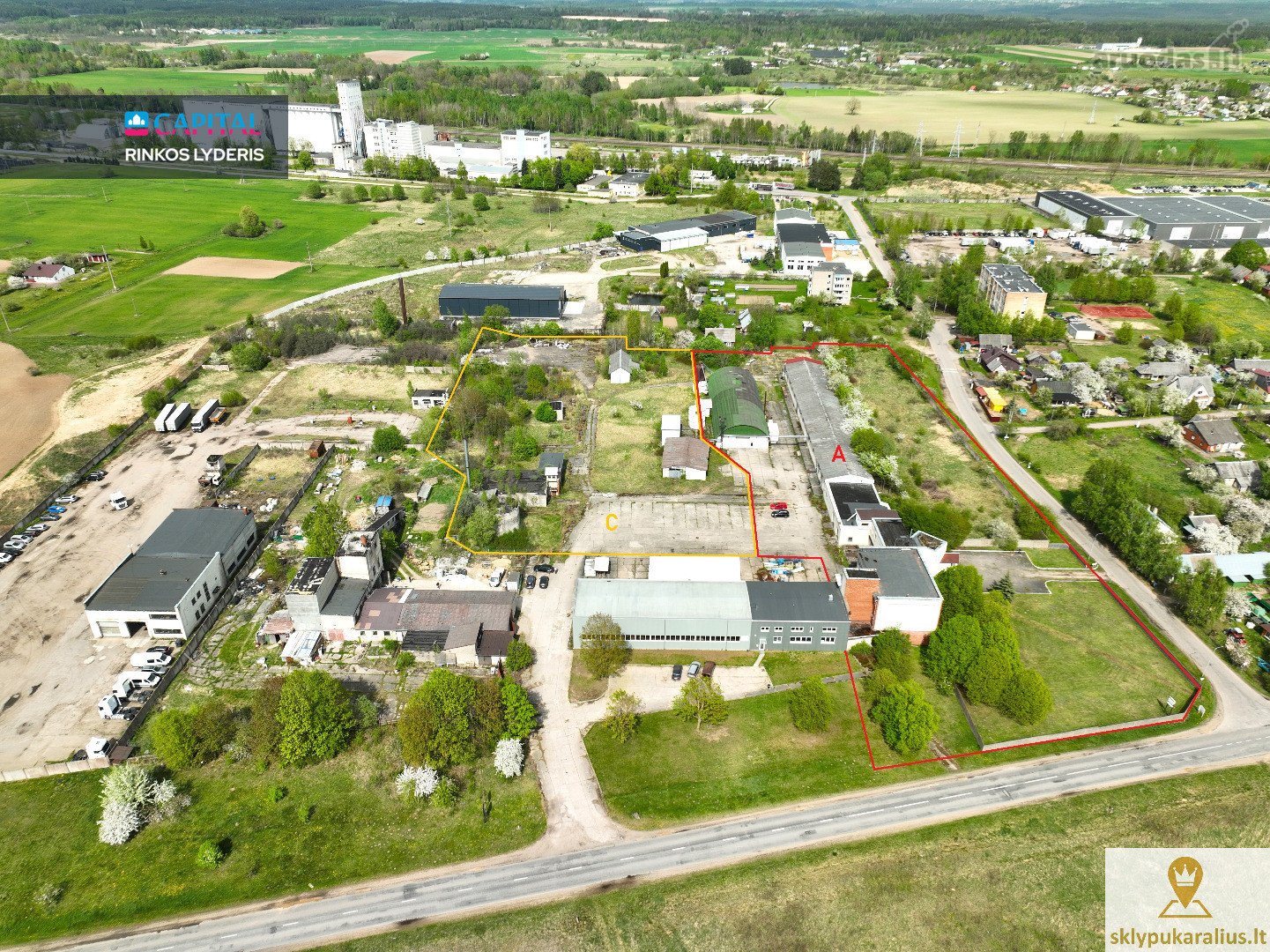 Vievyje parduodama 1,118 ha dalis iš 2,89 ha