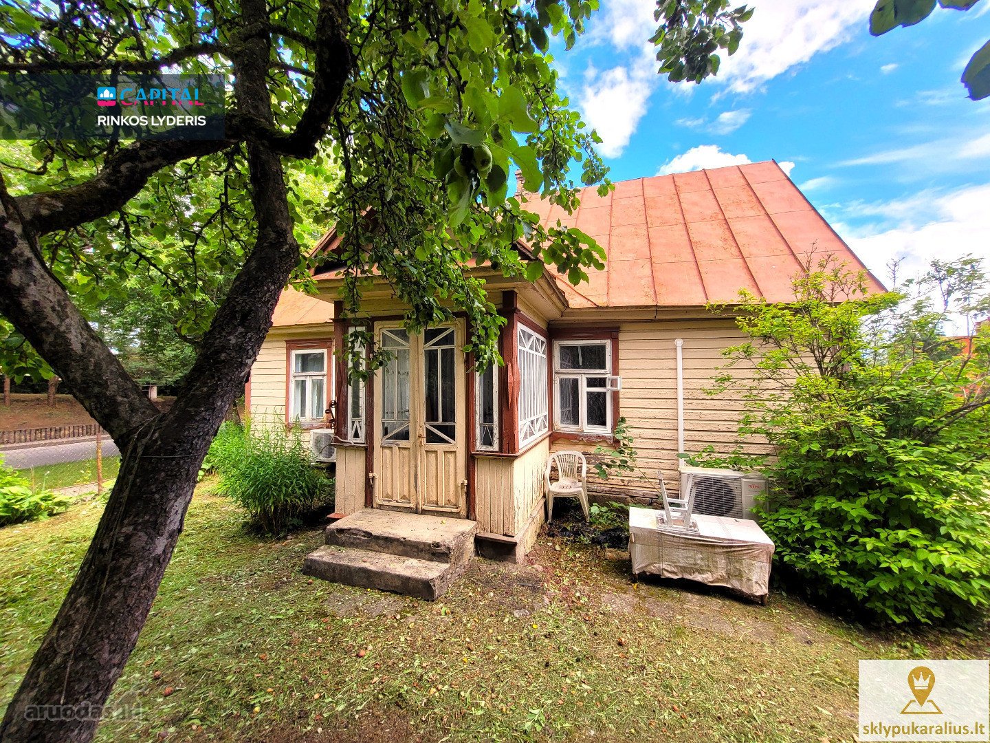 Zarasų mieste, S. Nėries g. parduodamas