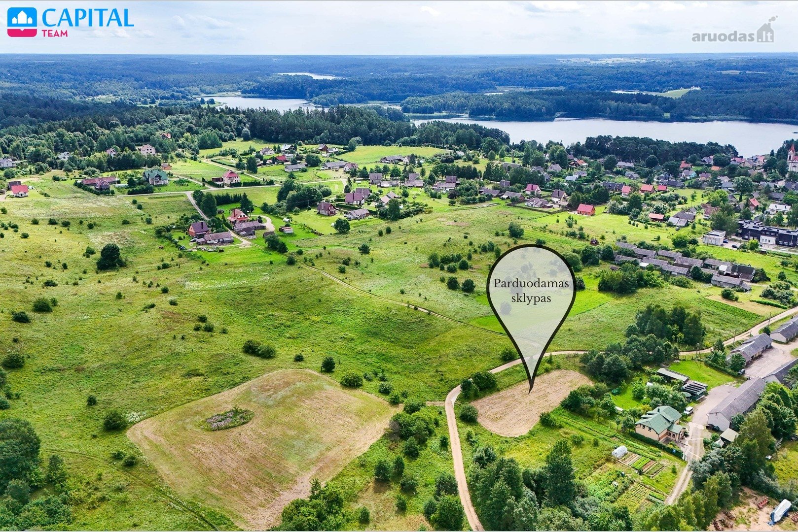 Parduodamas 18,41 Arų Gyvenamosios Paskirties