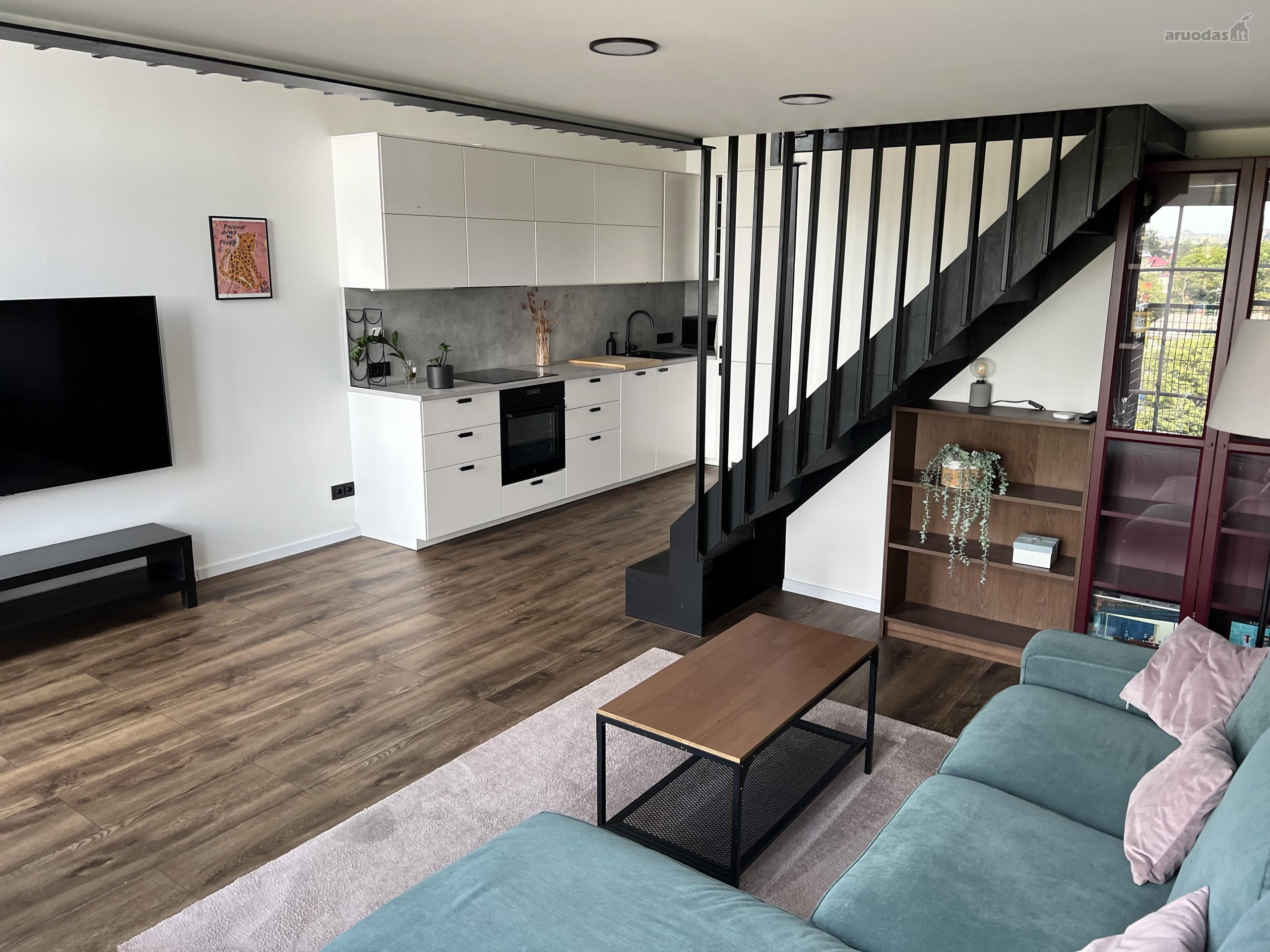 Išskirtinis 53 m² loftas „Radio City“