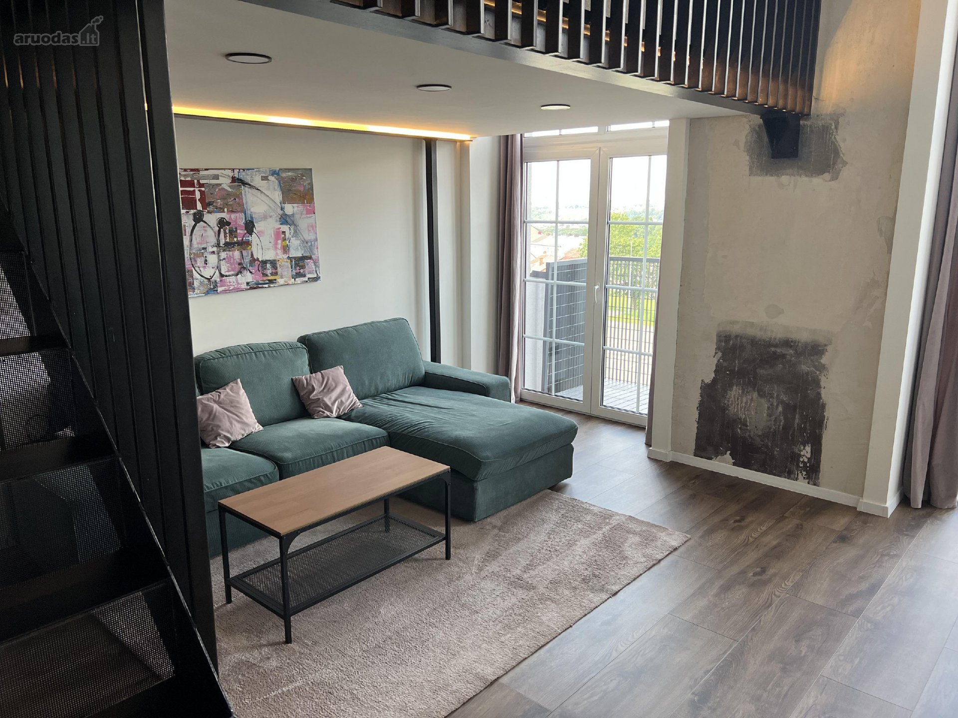 Išskirtinis 53 m² loftas „Radio City“