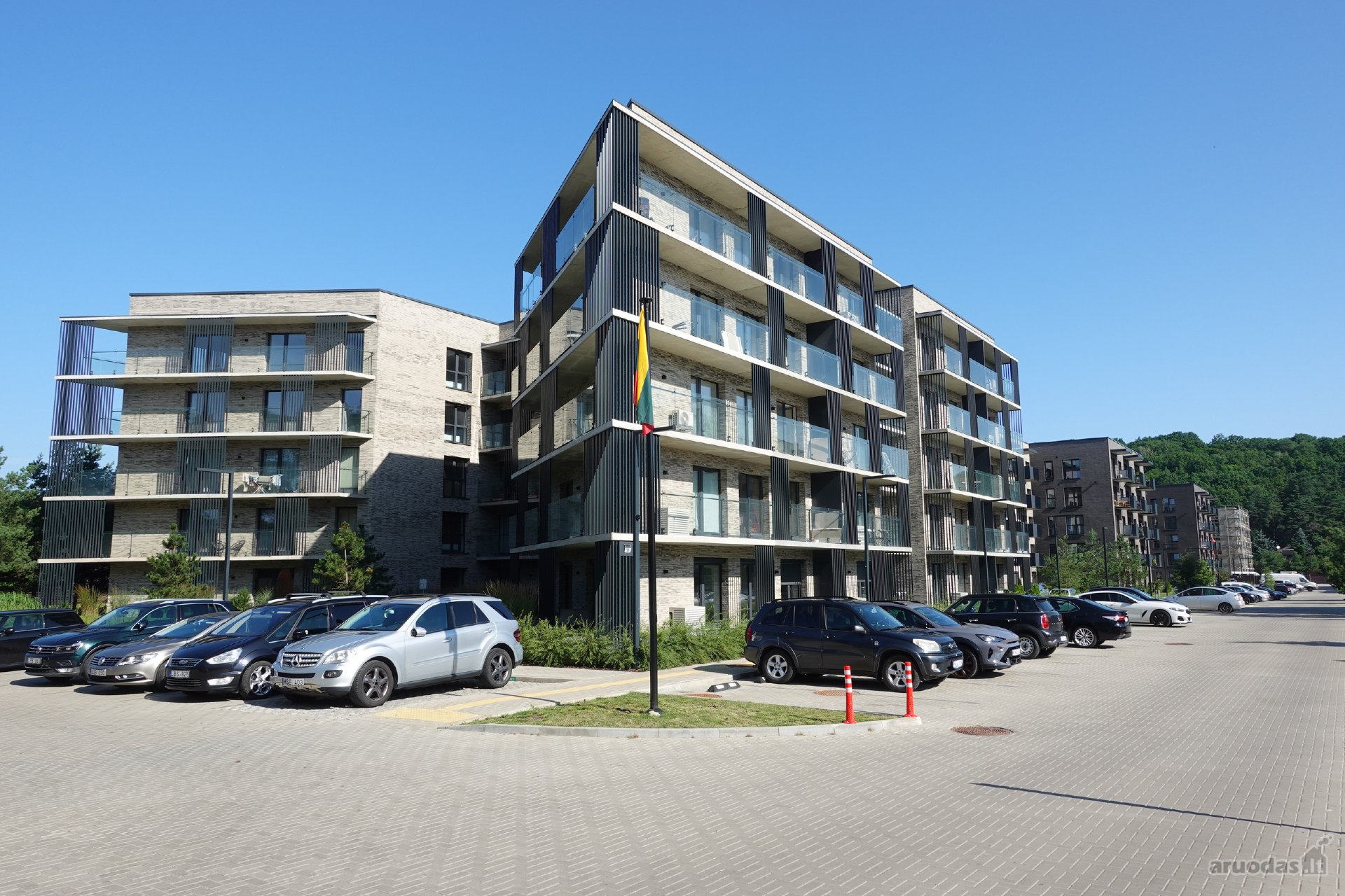  Naujame kvartale „Pušų apartamentai“;