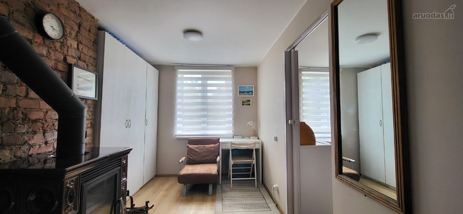 Nuomojamas jaukus 18 m² butas sename