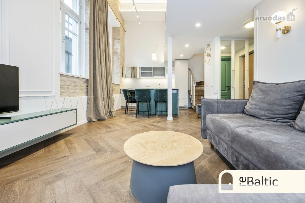 Prestižiniai apartamentai net 4.8 metrų
