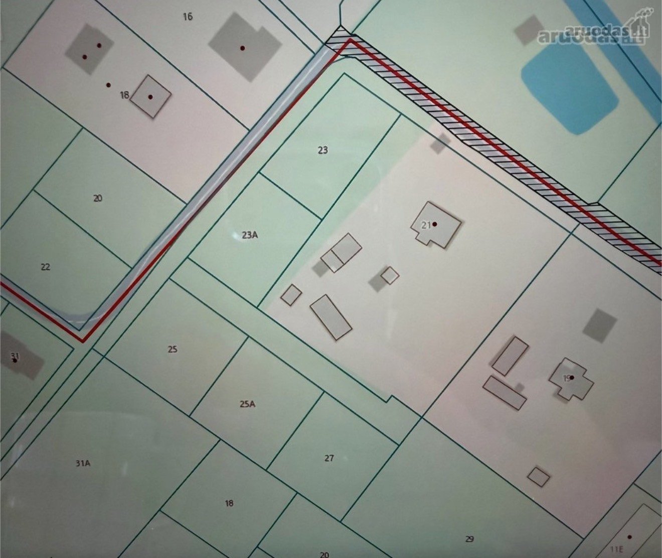 Parduodami 5 Sklypai Pailiuose, privažiavimas