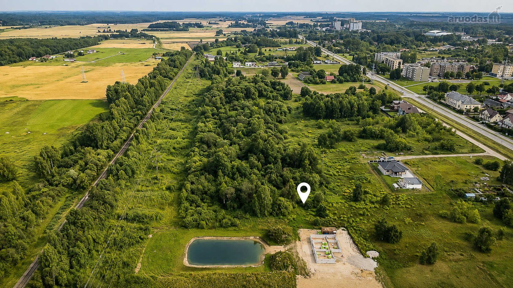10 arų sklypas ten, kur rytą galima pradėti