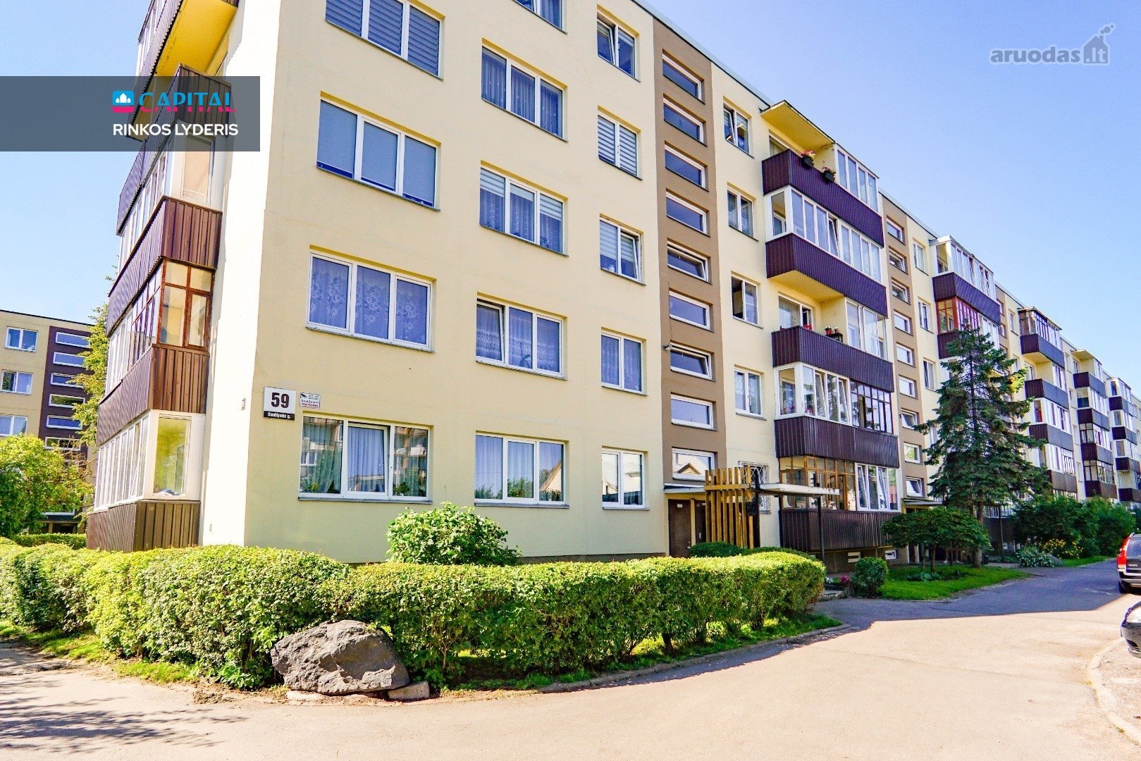 Parduodamas 2 Kambarių Butas 3 Aukšte,