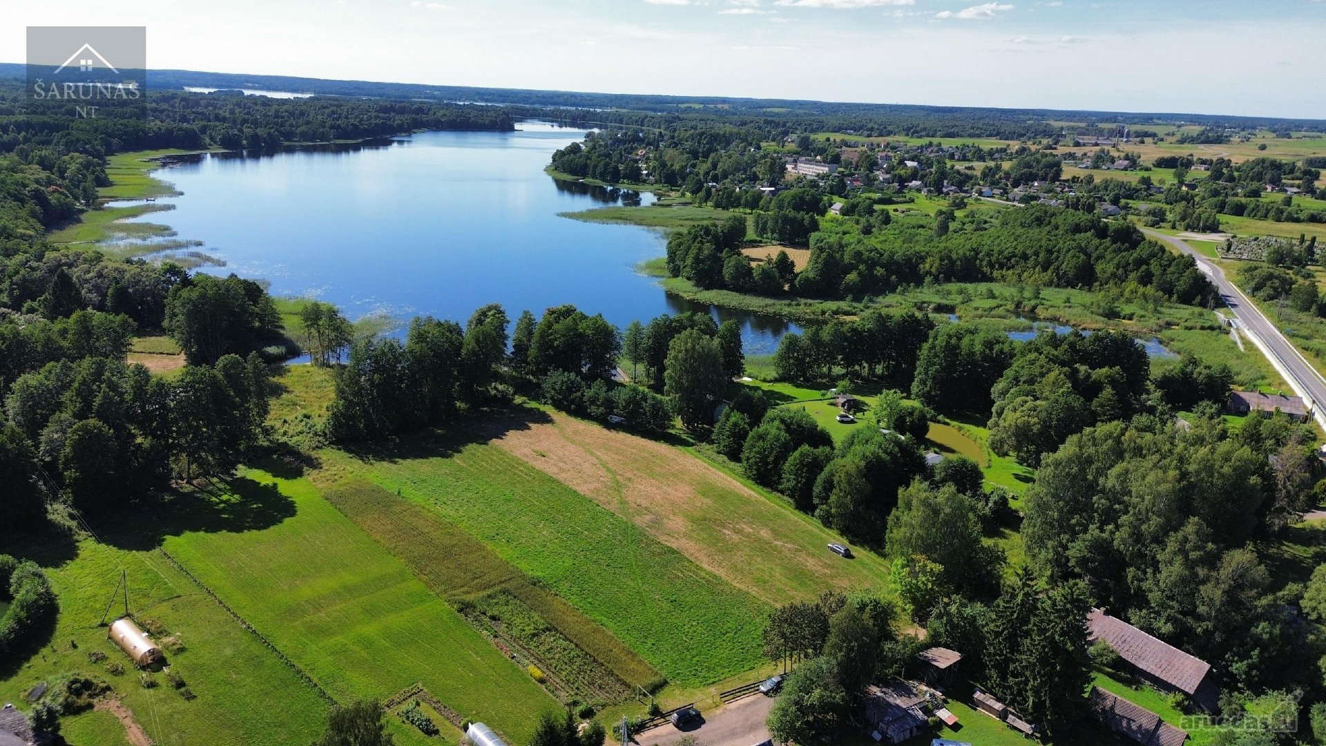 Parduodamas 28 Arų Sklypas Prie Galuono Ežero