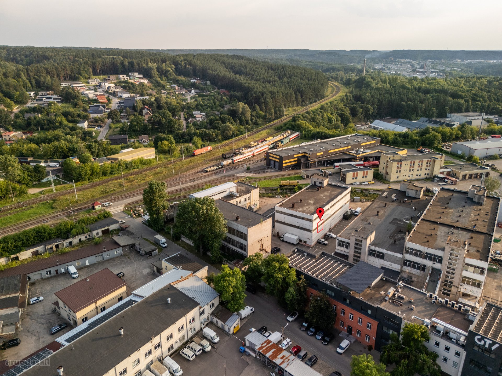 Parduodamos loftas projekte Zietelos g. 3,