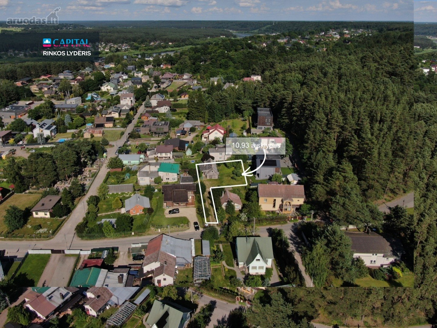 Parduodamas 10.93 a sklypas Kleboniškyje,