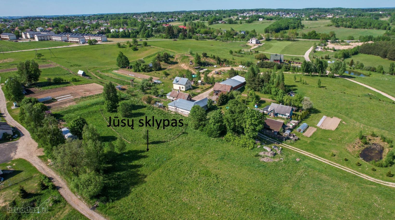Parduodamas Sklypas Sparčiai Besivystančiame
