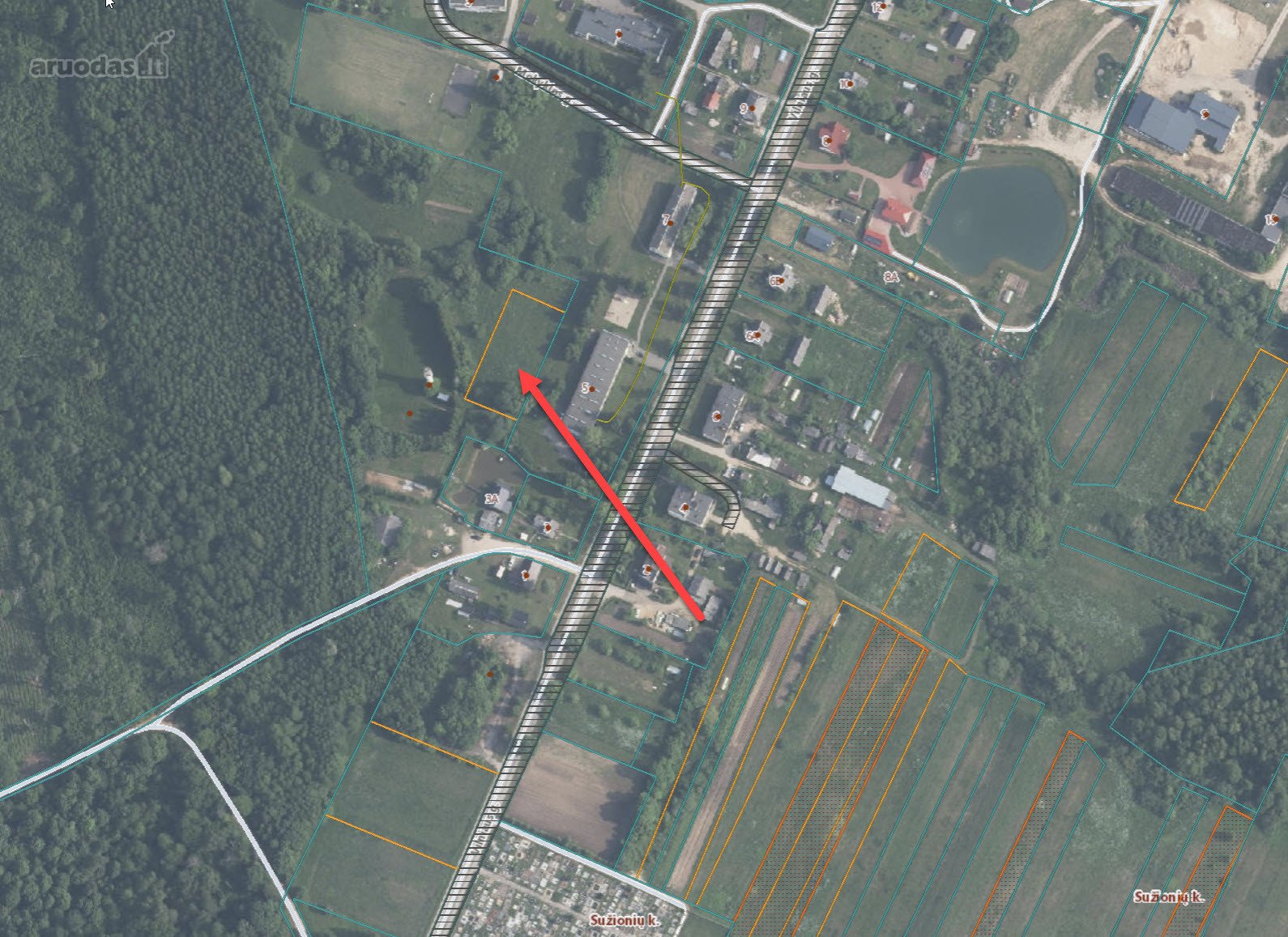 Parduodamas 18a žemės ūkio paskirties sklypas