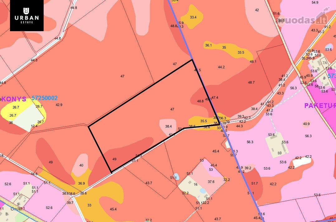 12ha Žemės Ūkio Paskirties Sklypas Kupiškio