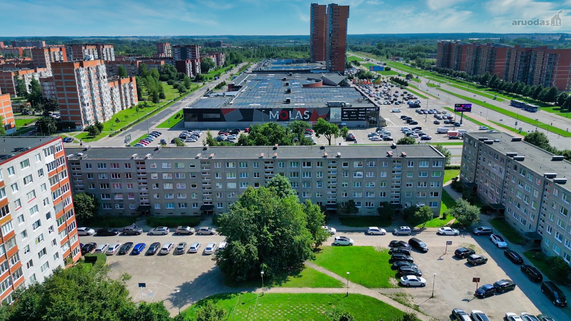 3 Kambarių Butas Šalia Pc Molas – 2 Balkonai,