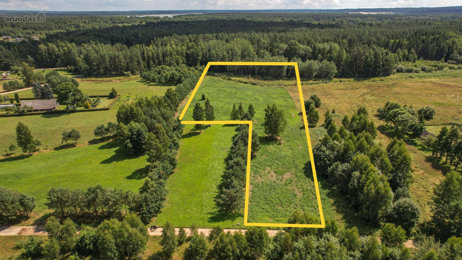 Parduodamas 1,2628 ha žemės ūkio paskirties