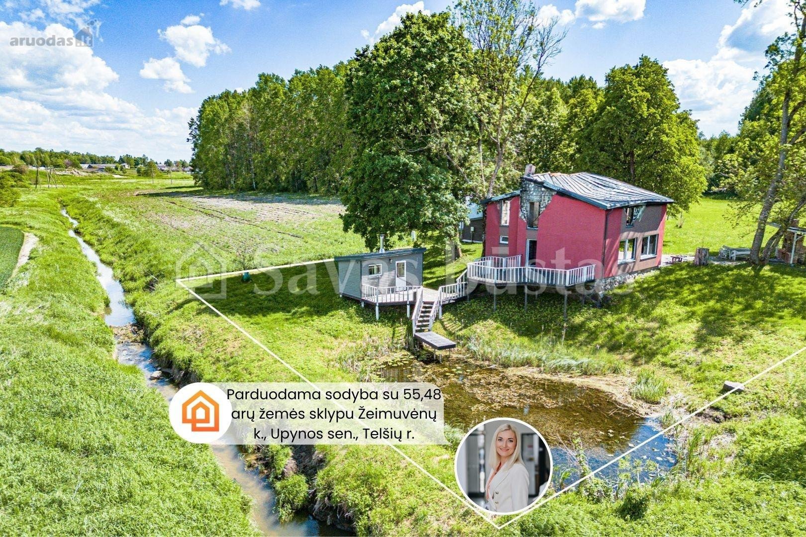 Parduodama jauki sodyba, vaizdingoje vietoje