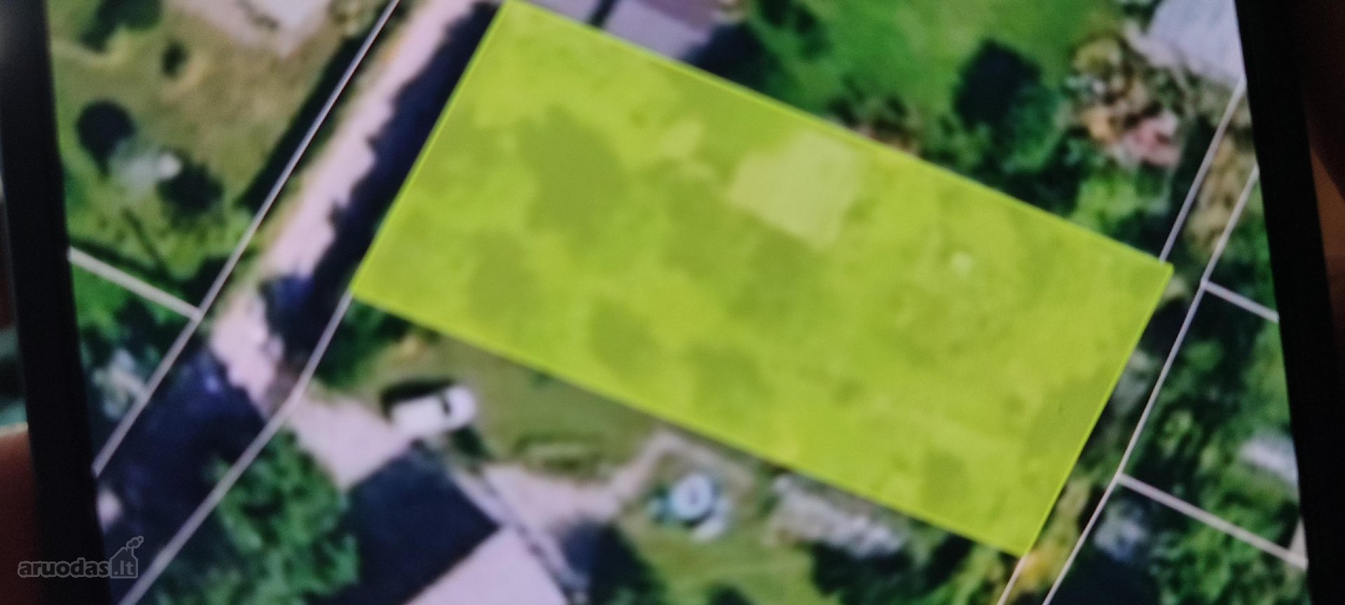 Parduodamas 6, 33 m2 sodo sklypas Antakalnyje