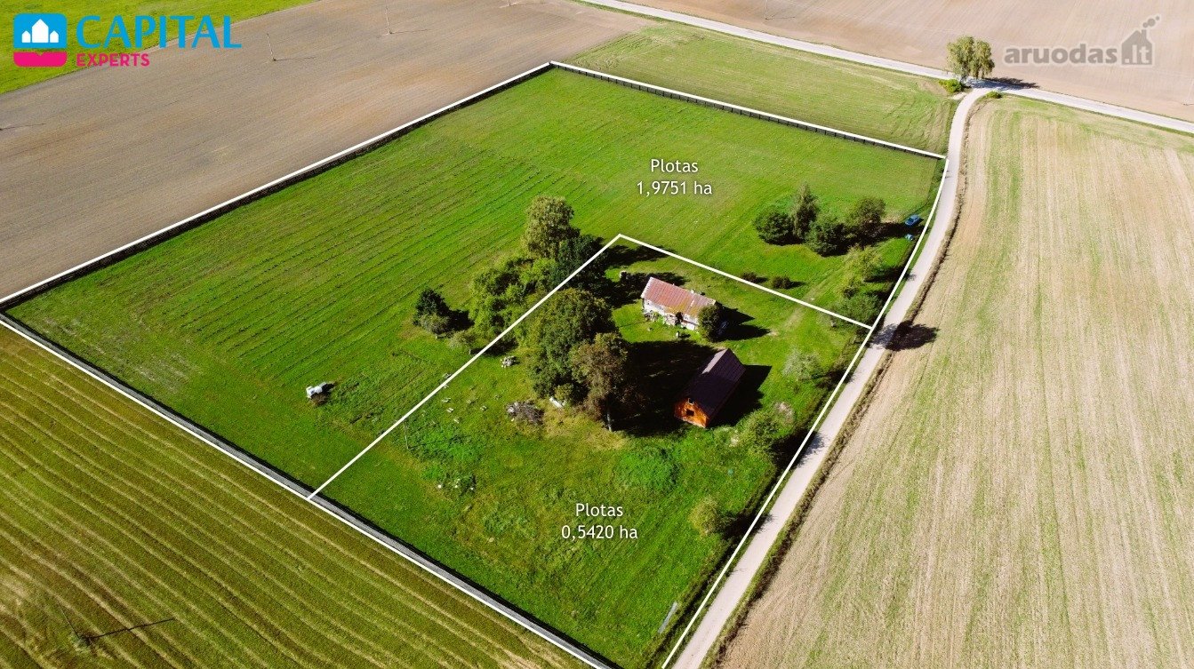 Varėnos r. sav., Pagirių k. parduodamas