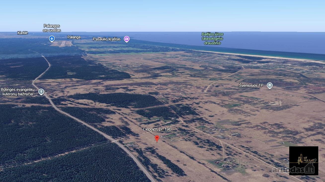 Parduodamas 17,91 aro sklypas Liepojos pl.,